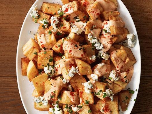 Photo of Patatas Bravas with Buffalo Sauce