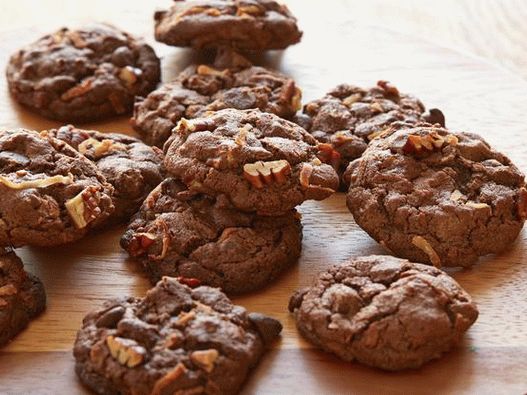 Photo Cookies with the taste of German chocolate cake