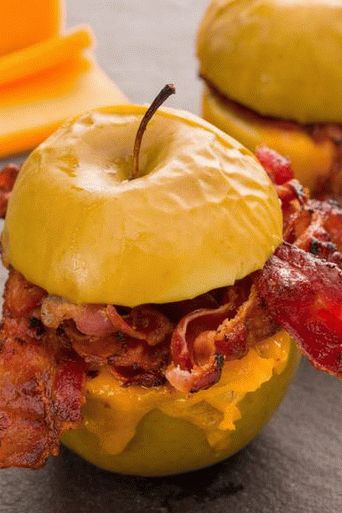 Photo of Baked apples with bacon