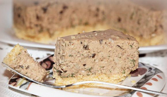 Liver cheesecake