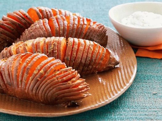 Photo Baked Sweet Potato Hasselbeck