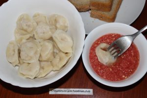 Grouse dumplings