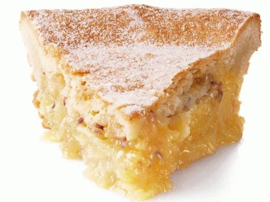 Photo Sand lemon cake with lavender