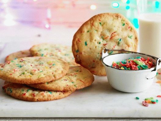 Photo Shortbread Cookies from Puffed Rice