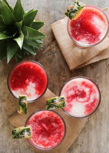 Photo of Pina Colada with strawberries