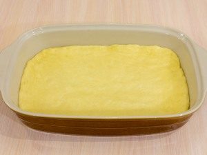 A pie with cabbage