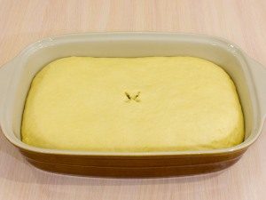 A pie with cabbage