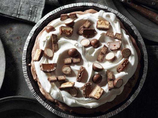 Photo Pie with chocolates