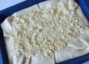 Pie with herbs