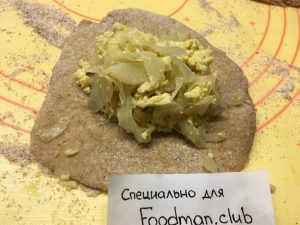 Pies with cabbage