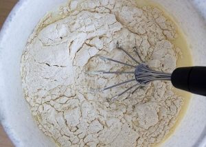 Lush pancakes on kefir