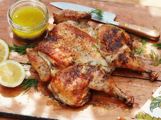 Photo Greek Grilled Flat Chicken