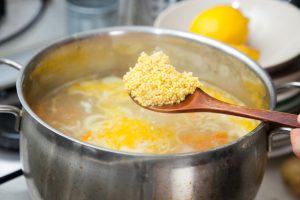 Field chicken soup