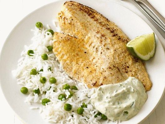 Baked Tilapia with Masala and Rice