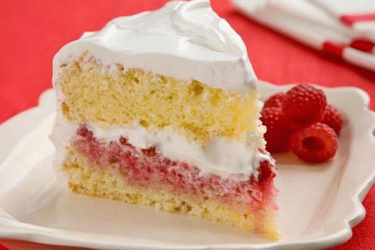 Lemon-raspberry muffin with citrus glaze
