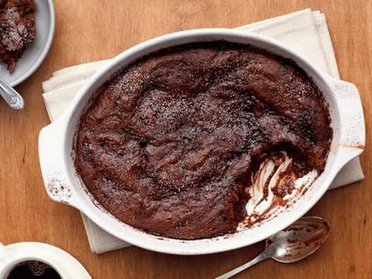 Chocolate Malt Pudding Cake