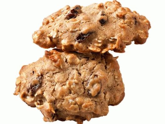 Honey oatmeal raisin cookies