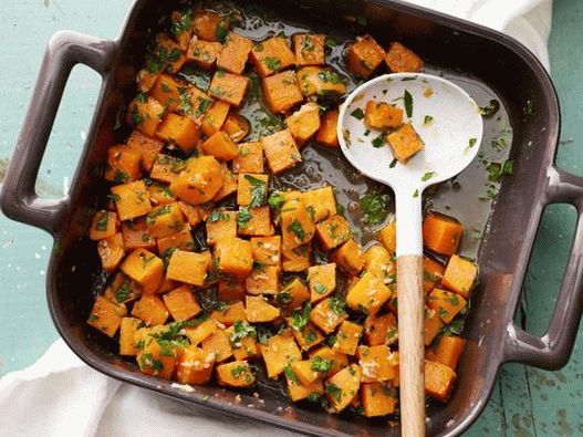 Sweet Potato in Butter with Horseradish