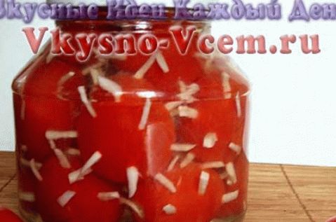 Pickled hedgehog tomatoes