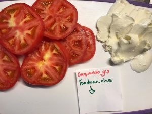 Mozzarella tomatoes