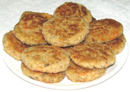 Lean oat cutlets