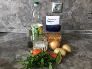 Lean pea soup