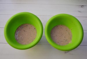 PP cupcakes with chocolate