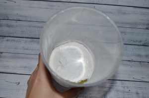 PP fritters on sour cream