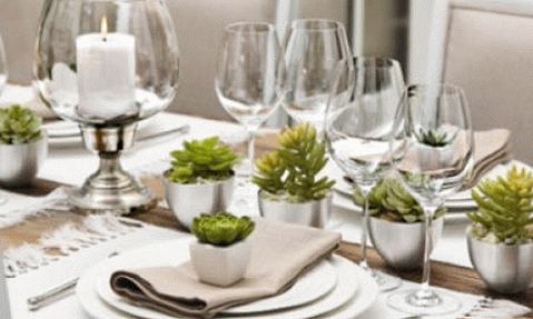Proper table setting