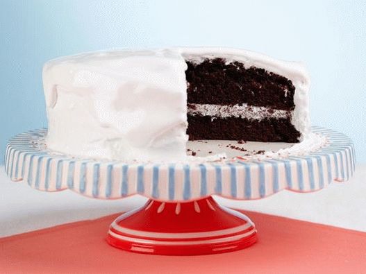 Dish Photography - Chocolate Cake with Marshmallow