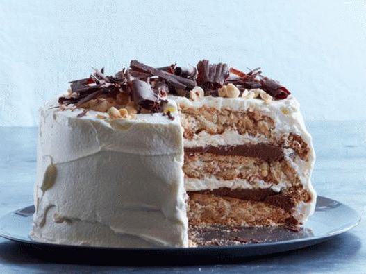 Dish Photography - Dacoise Chocolate Nut Cake