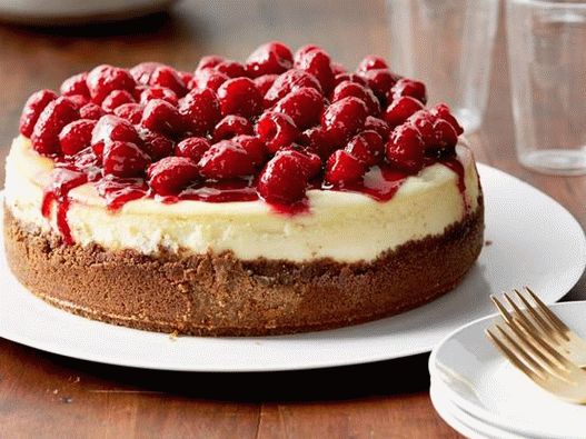 Dish Photography - Raspberry Cheesecake