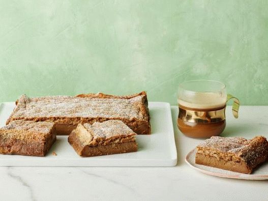 Photo of the dish - Magic cappuccino-flavored cake-pie or smart cake