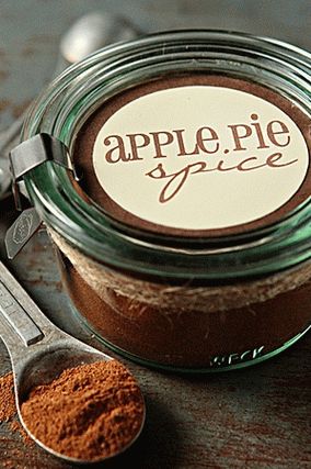 Photo Seasoning for apple pie