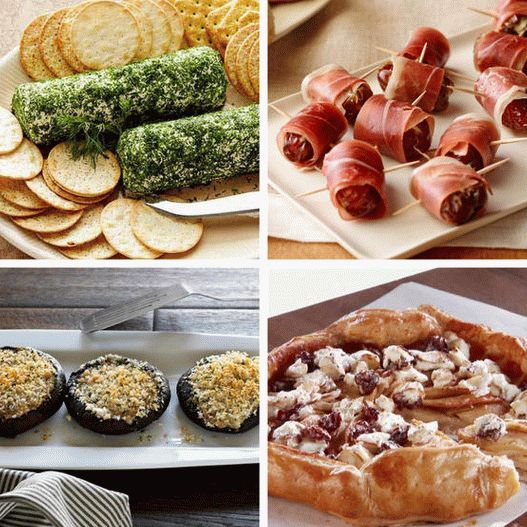 Photo Simple recipes for cheese snacks