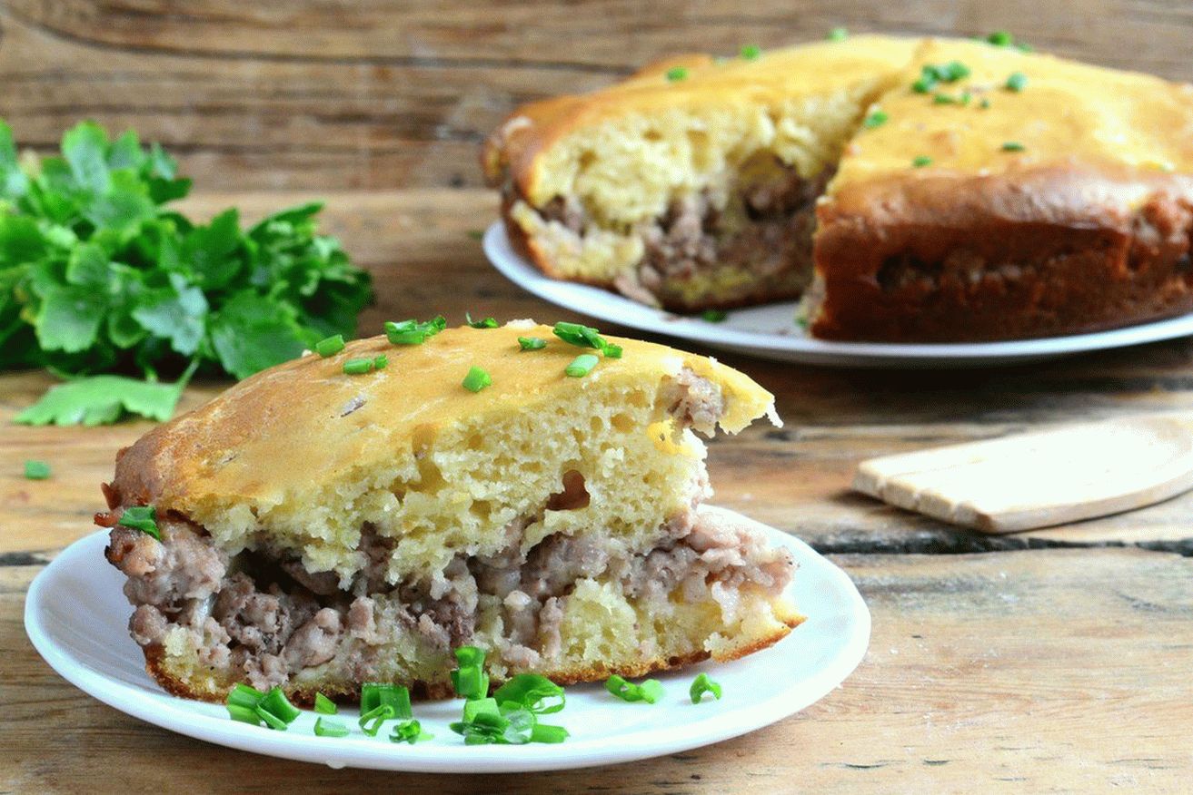 Simple meat pie
