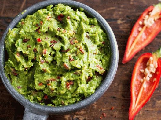 Photo Simple Guacamole Sauce