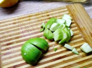 Plain green salad