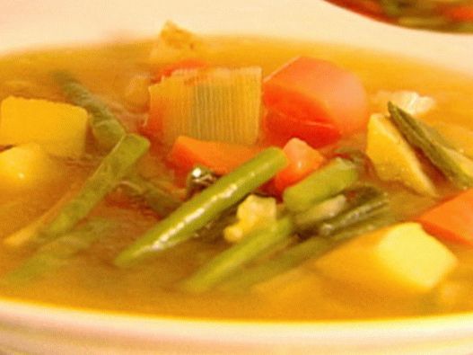 Photo Provencal vegetable soup