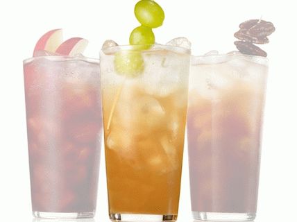 Photo Spicy cranberry-grape soda