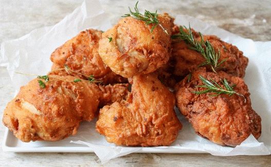 Photo Spicy chicken in batter