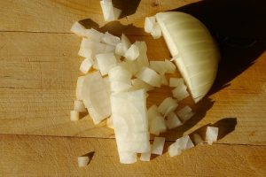 Millet porridge with onions