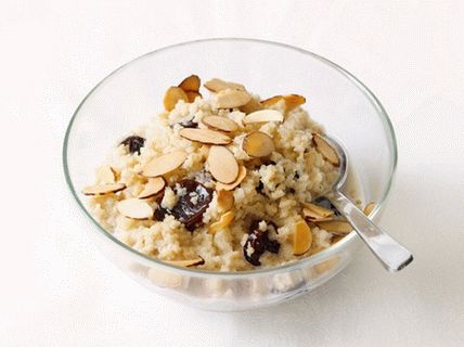 Photo of Couscous Pudding with Cherry