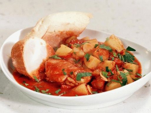 Photo of Portuguese chicken stew with potatoes