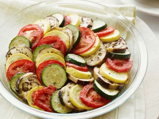 Photo Ratatouille in the microwave