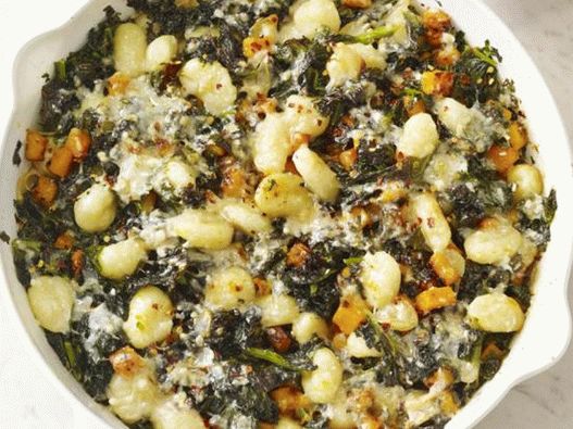 Photo of the dish - Gnocchi with pumpkin and cabbage