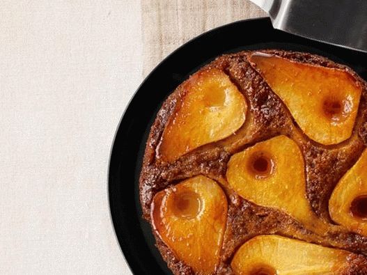 Photo of the dish - Pie changeling with pears in a slow cooker