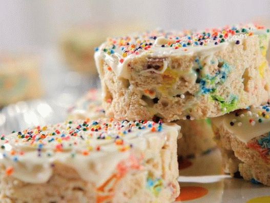 Marshmallow Crisp Dessert