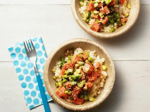 Poke Salad with Tuna