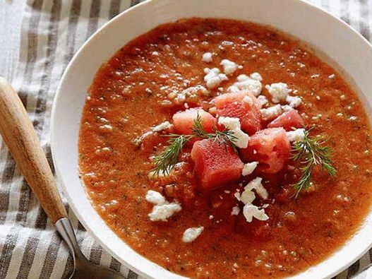 Photo - Gaspacho from watermelon